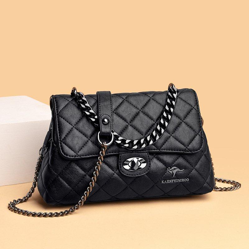 新品 包包女包新款2024斜挎单肩包时尚女士菱格绣线小方包欧美一,箱包皮具/热销女包/男包,小方包,淘宝优惠券,粉丝福利购,淘宝优惠卷