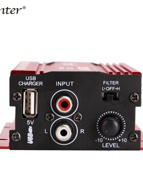 kinter金特MA-150铝壳迷你功放影音DC12V汽车声道2.0