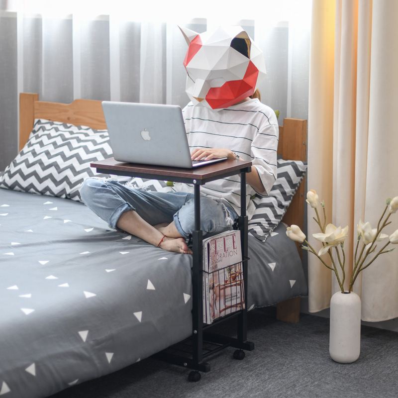 新款直销1】简约现代移动床边桌升降小茶几边几懒人电脑桌沙发小