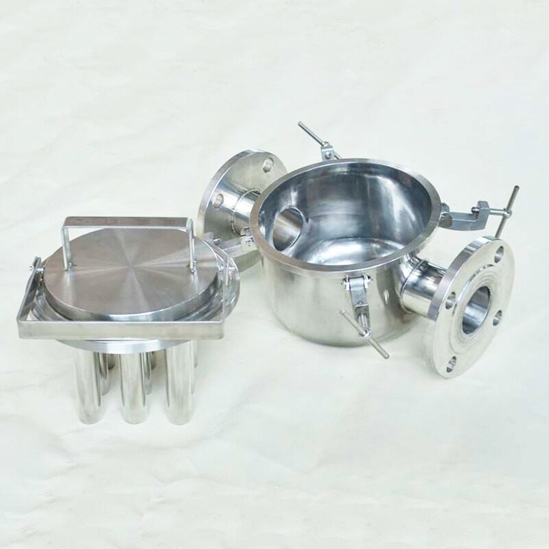 浆料流体强磁除铁器不锈钢高效除铁过滤设备铁磁性杂质过滤除铁器