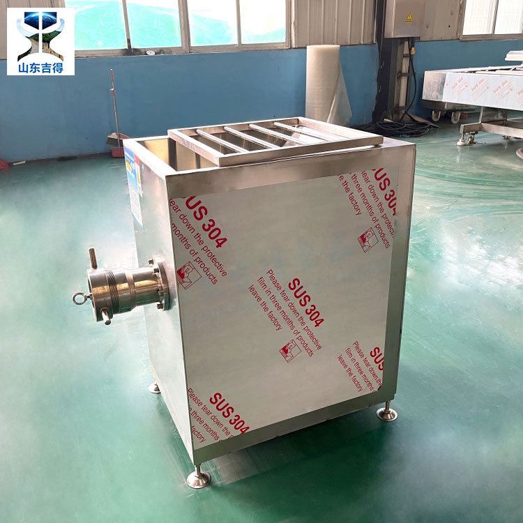 连续式牛羊肉破碎绞肉机 120型不锈钢鲜肉冻肉机 鸡架鸭架绞泥机