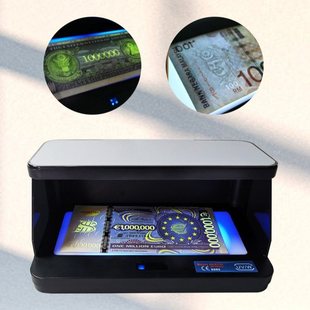 小型紫光票据180鉴别仪多票据可检测货币身份证验钞机等国支票