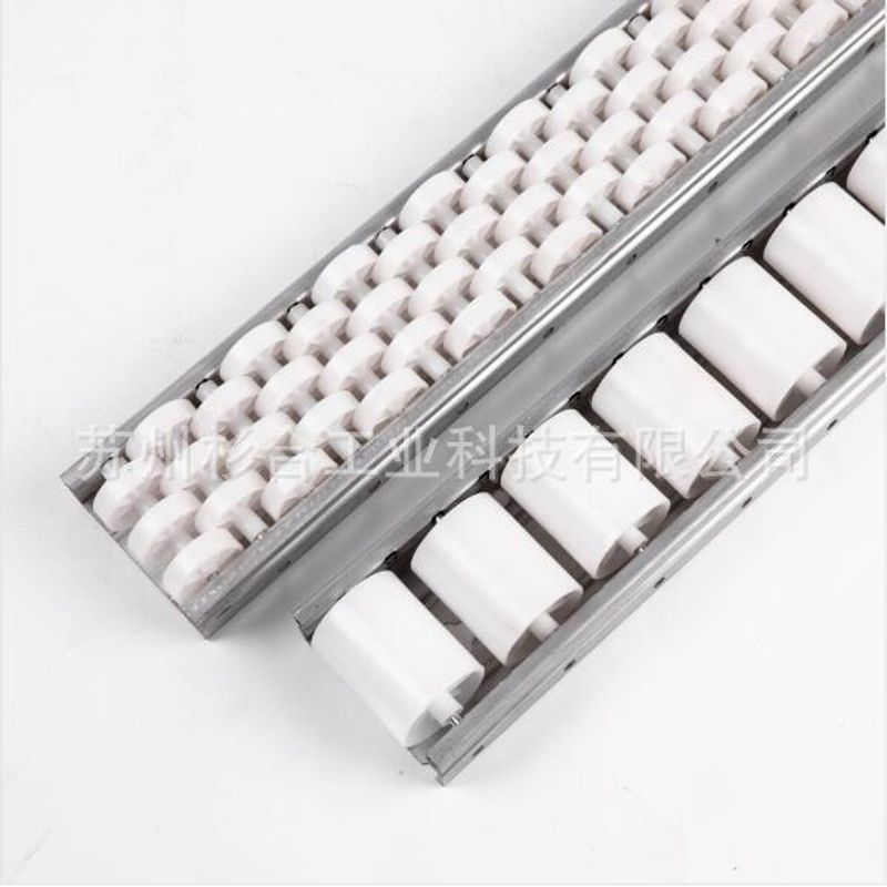 60*33加强钣金货架铝合金流利重型滑轨流利滑道条条