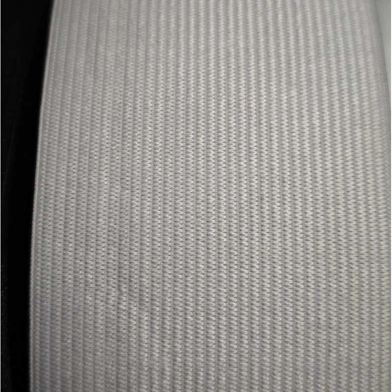 加厚高弹黑白色钩橡筋宽平纹弹力婴儿松紧带裤腰编针织扁收紧