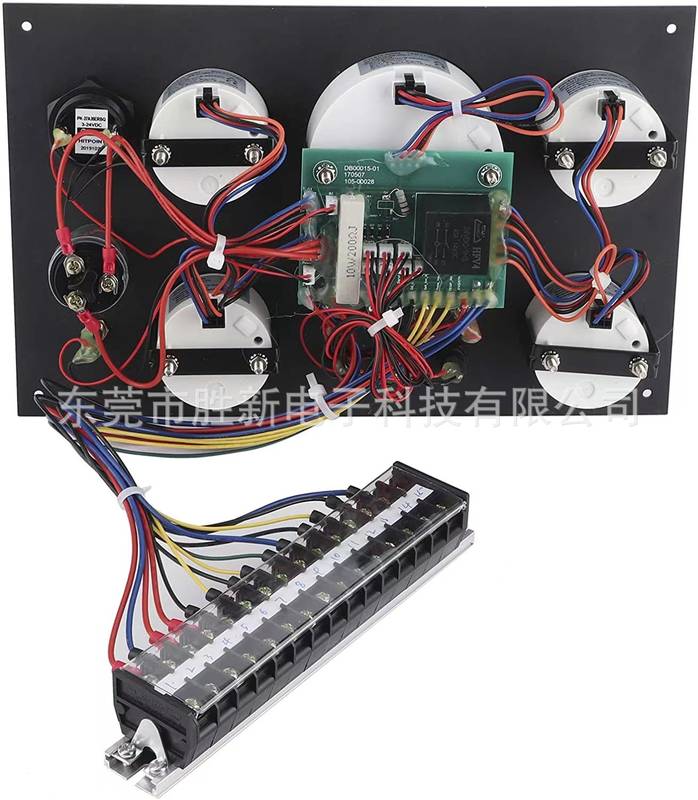 发电机 发动机控制面板 3000 4000转速 油压 油温 水温 电压 油位