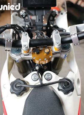 适用凯越450Rally方向阻尼器防甩头固定码转向减震器缓冲器底座