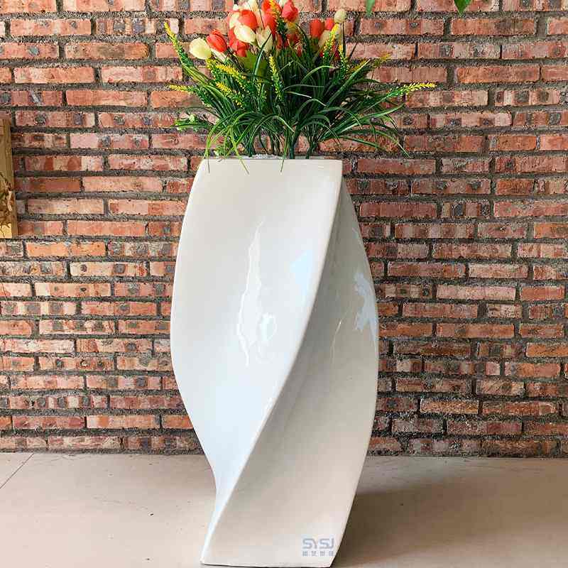 玻璃钢花盆商场扭曲形落地广场钵箱器花花花瓶组合花户外酒店景观,鲜花速递/花卉仿真/绿植园艺,园艺种植花箱/花槽,淘宝优惠券,粉丝福利购,淘宝优惠卷