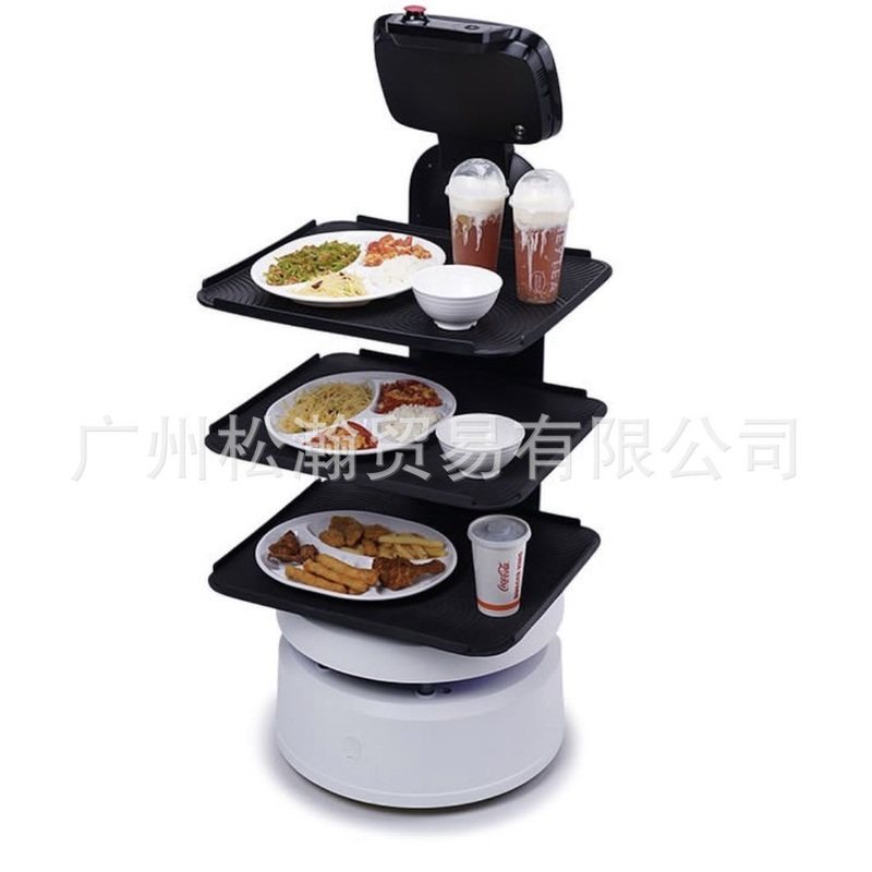 2025智能迎宾送餐机器人揽客送菜餐厅咖啡店酒店机器多功能商用,生活电器,服务机器人,淘宝优惠券,粉丝福利购,淘宝优惠卷