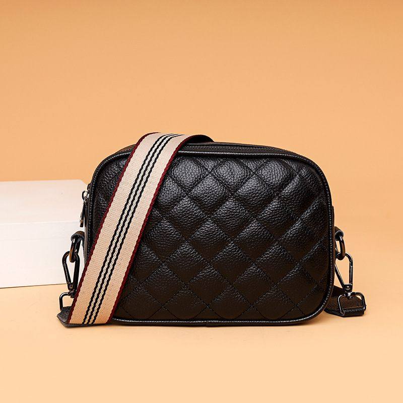 新品 真皮女包包2023秋冬新款潮时尚百搭单肩斜挎包菱格小方包,箱包皮具/热销女包/男包,小方包,淘宝优惠券,粉丝福利购,淘宝优惠卷