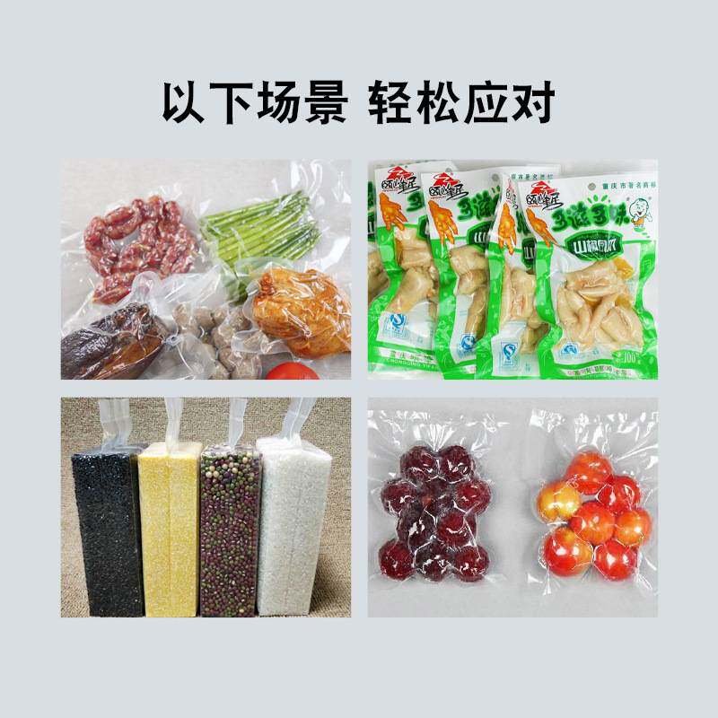 米砖双室真空包装机 泡椒凤爪酱牛肉包装机 袋装食品真空封口机械