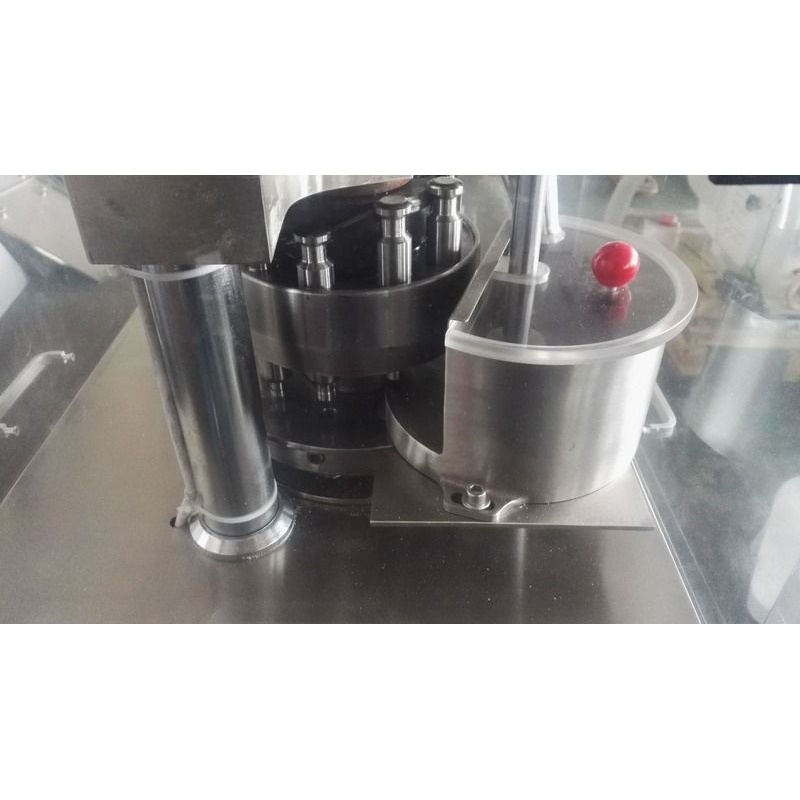 ZP9B中药粉末纯粉压片三七粉打片机颗粒旋转压片机造粒机小制药