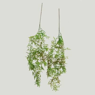 跨境商场橱窗造景绿植花植物草森蕨系人造款造景长假叶婚庆