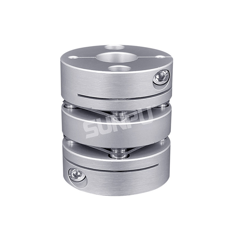 新款直销三普SFC19W丝杆导轨模组滑台伺服步进电机双膜片联轴器SF