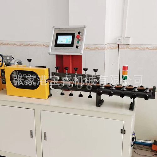 自动调直生产切管切机开盘管厂家无全自动机屑校直机料管数控