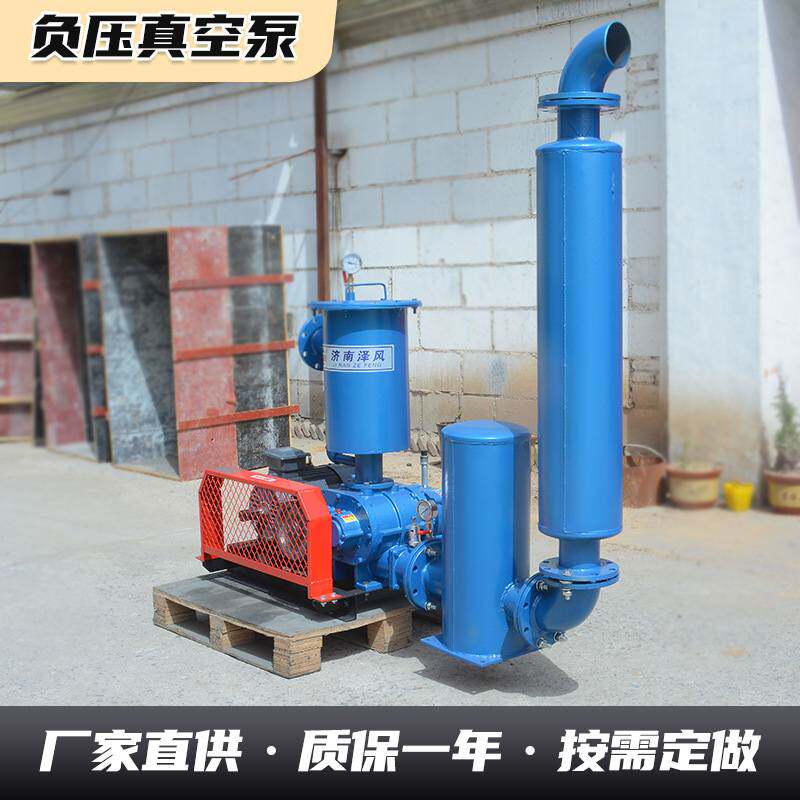 三叶密集式罗茨鼓风机鱼塘养殖增氧机污水处理高压三叶罗茨增氧机