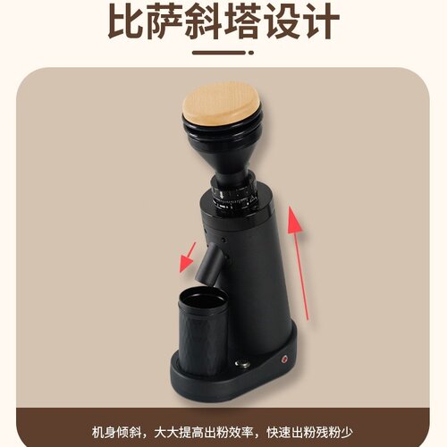 小型商用40MM锥刀刀盘电动磨豆器研磨意式咖啡手冲电动咖啡磨豆机