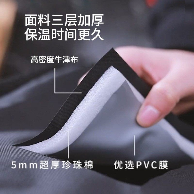 新款铝箔加厚大号饭盒简约手提包袋便当便当包袋便携保温午餐带饭,收纳整理,便当包,淘宝优惠券,粉丝福利购,淘宝优惠卷