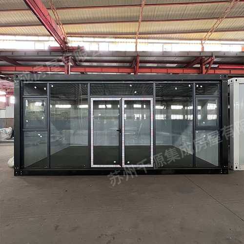 玻璃透明集装箱房户外露台阳光房全景网红餐厅花园庭院顶楼玻璃房