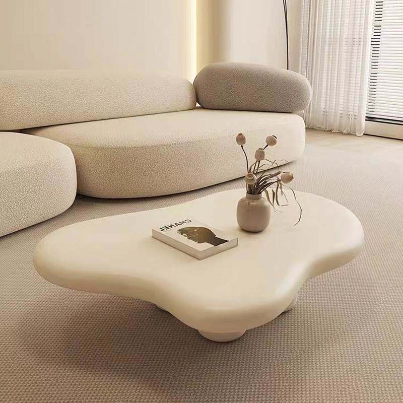 定制云朵茶几北欧家用客厅简约现代小户型桌奶油侘寂风网红茶桌子