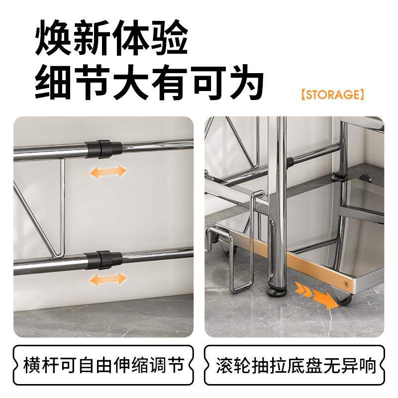 厨房置物架台面多层锅架微波炉架碗调料灶台桌面架电饭煲支架收纳,厨房/烹饪用具,微波炉置物架,淘宝优惠券,粉丝福利购,淘宝优惠卷