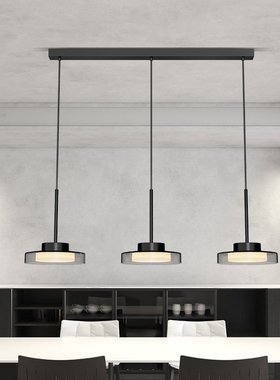 大观园餐厅吊灯意式轻餐桌现代饭厅掉奢简约461L卧室法式床头灯灯