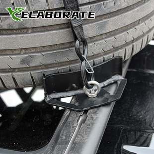 全铝合金车顶轮胎固定架备胎固定架平台横杆均可安装《不含横杆》