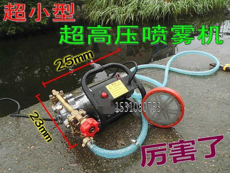 12V24V48V高压打药机农用电动喷雾器园林果树果园喷药泵水泵