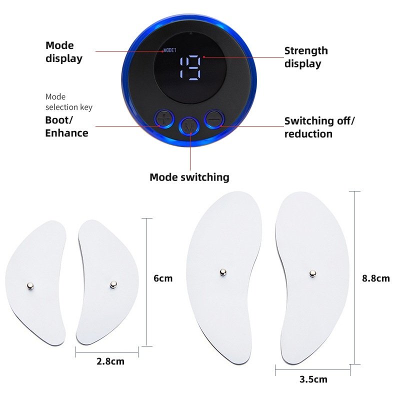 跨境智能EMS脸部按摩贴脸塑仪V迷你美容面部充电震动低频脉冲仪脸