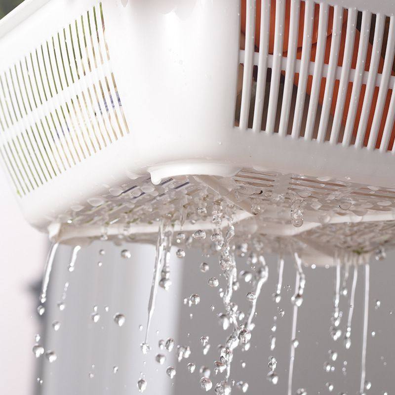 双层沥水篮厨房蔬菜沥碗筷盆带沥水盖水盆多功能洗菜塑料收纳盒,餐饮具,洗菜盆/沥水篮/漏水筛,淘宝优惠券,粉丝福利购,淘宝优惠卷