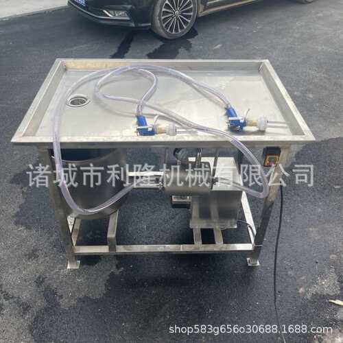 实验室用小型盐水注射机 手动注射8针盐水机 牛肉注射盐水设备