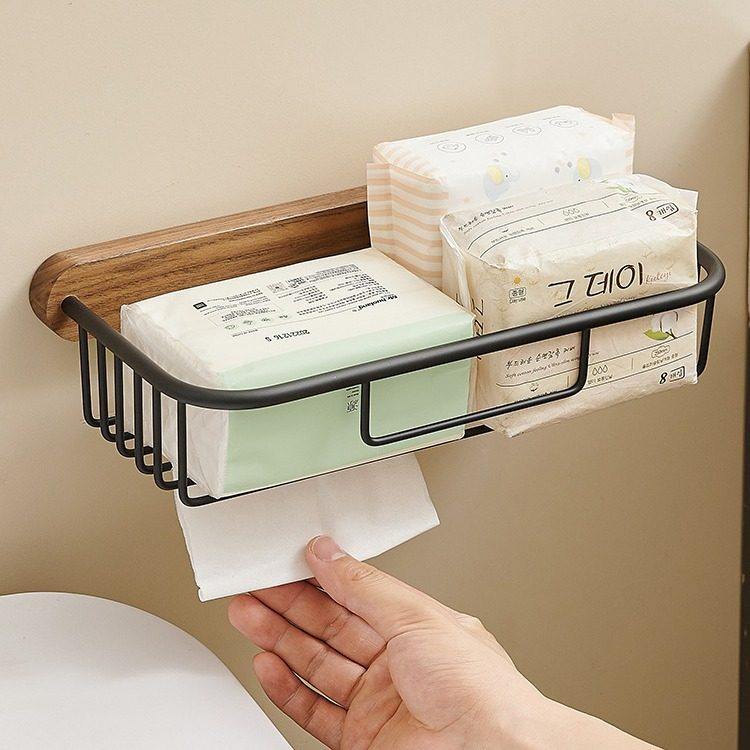 轻奢纸篓马桶边置物架置巾洗脸物架厕所纸巾纸巾盒放卫生胡桃木,家庭/个人清洁工具,马桶置物架,淘宝优惠券,粉丝福利购,淘宝优惠卷