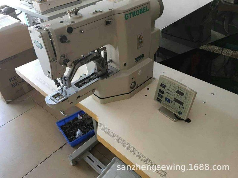 厂家直供430D电脑套结机 电脑打枣机 服装打结机 工业缝纫机