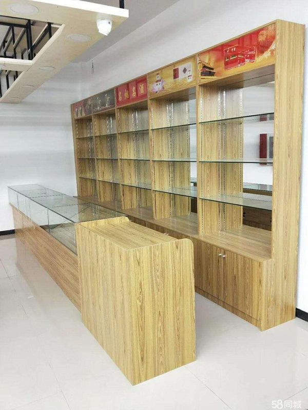 木质烟酒茶叶展柜 参茸柜海参鹿展示柜/陈列柜/展示
