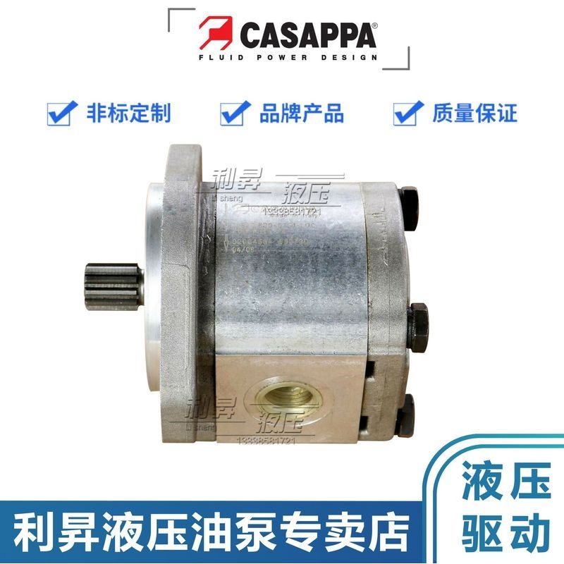 凯斯帕CasappaL油泵齿轮泵PLP20.4/6.3/8/11.2D0-82E2-LEA/EA-N-E