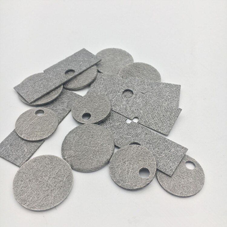 新乡利尔不锈钢铁铬铝烧结毡3mm厚度310s双孔汽车加热器滤网滤材
