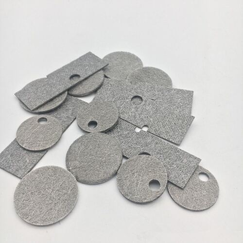 新乡利尔不锈钢铁铬铝烧结毡3mm厚度310s双孔汽车加热器滤网滤材
