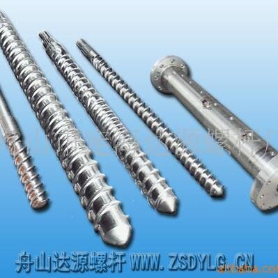 供应双合金注塑机螺杆机筒 高品质螺杆机筒料筒俩图来样定制