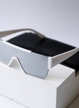 2023网红爆款墨镜水印时尚个性连体片滑雪镜太阳镜墨镜女跨境