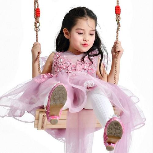 幼儿园木板网红秋千儿童玩具家用吊室内宝宝户外室外椅庭院荡秋千