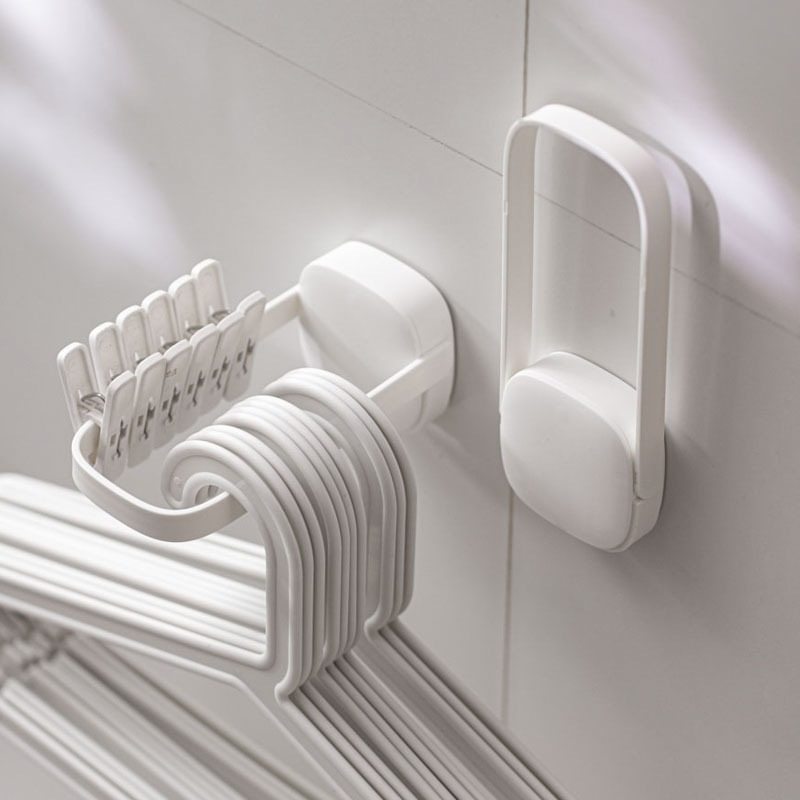 立恒空间挂钩衣夹子打孔整理衣架放收纳阳台衣架家用省免神器壁挂,厨房/烹饪用具,抹布架/厨房清洁收纳架,淘宝优惠券,粉丝福利购,淘宝优惠卷