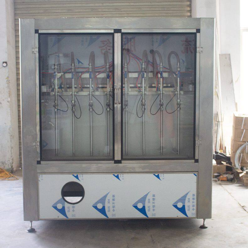 青州液体灌装机设备加工定制食用油润滑油油类液体灌装机规格可定