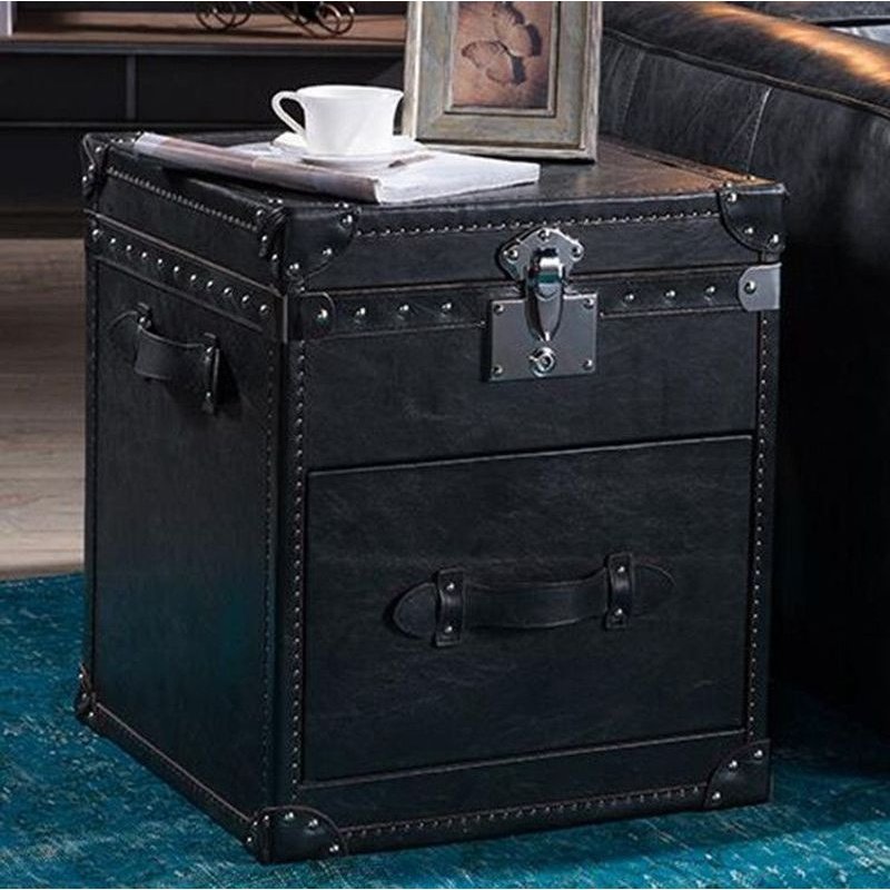 法式乡村美式复古皮箱子式角几边几边柜欧式家具床头柜咖啡桌,住宅家具,角几/边几,淘宝优惠券,粉丝福利购,淘宝优惠卷