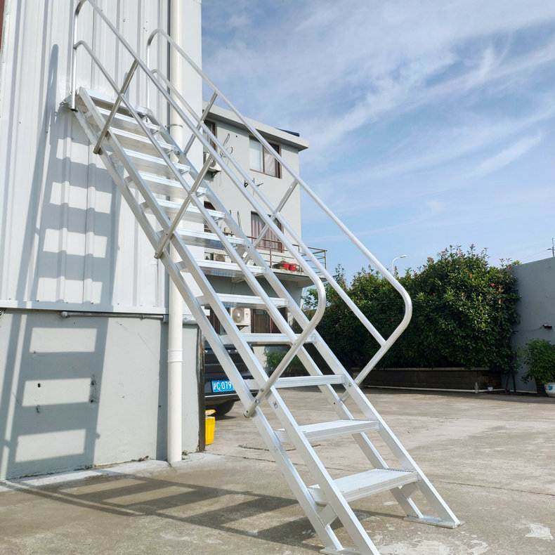 新工业级可折叠铝合金有扶手阁楼爬梯焊接加强型上下基坑登高爬梯,基础建材,铝合金梯子/移动爬梯,淘宝优惠券,粉丝福利购,淘宝优惠卷