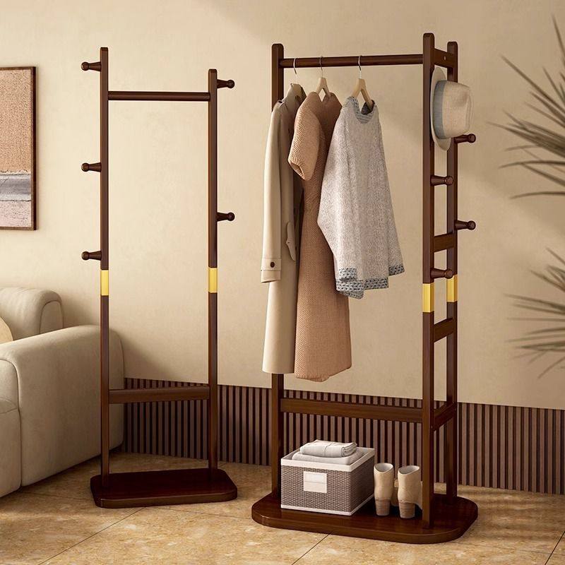 落地衣架卧室衣帽架家用挂衣架展示架架子置物架挂服装店衣服挂包