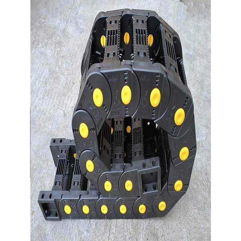 塑料20拖链25雕刻5540加强链30切割坦克6580机床45数控桥式尼龙35