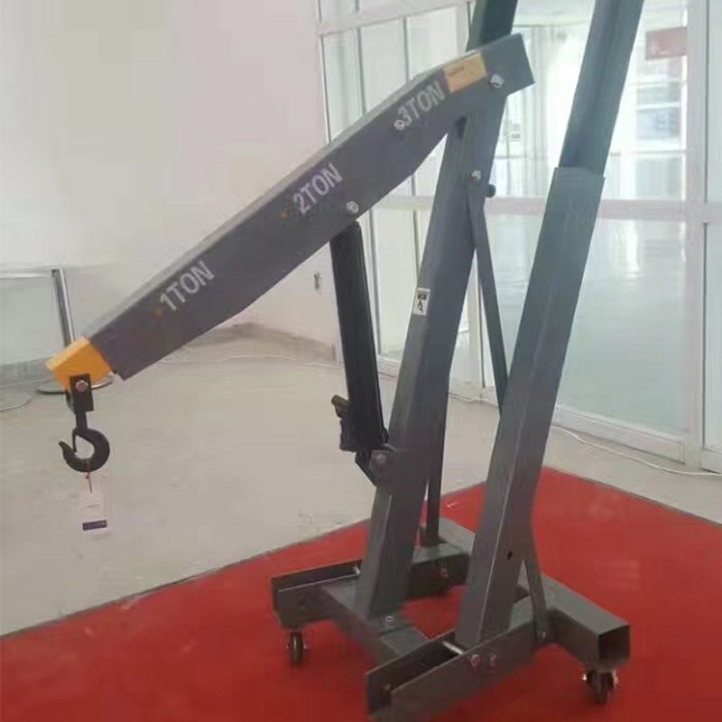 汽修发动机吊架吊机引擎吊机2T3T型号移动折叠小吊机发动机吊架