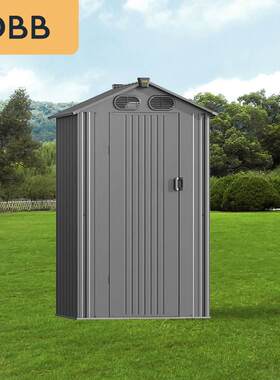 greenhouse花园户外工具房 爆款自搭移动房 组装储物房铁皮活动房