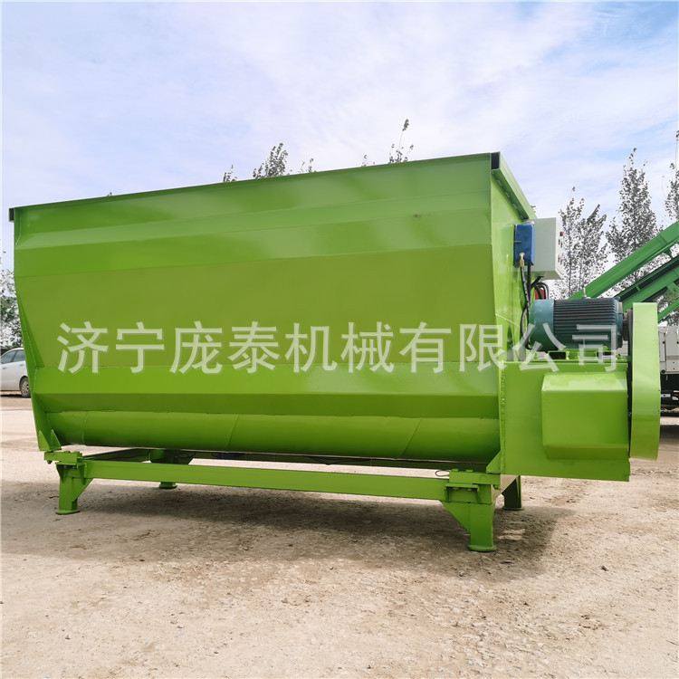 卧式TMR日粮搅拌机草料粉碎拌料一体机养殖场牛羊饲料拌草机小型,畜牧/养殖物资,饲料投料机,淘宝优惠券,粉丝福利购,淘宝优惠卷