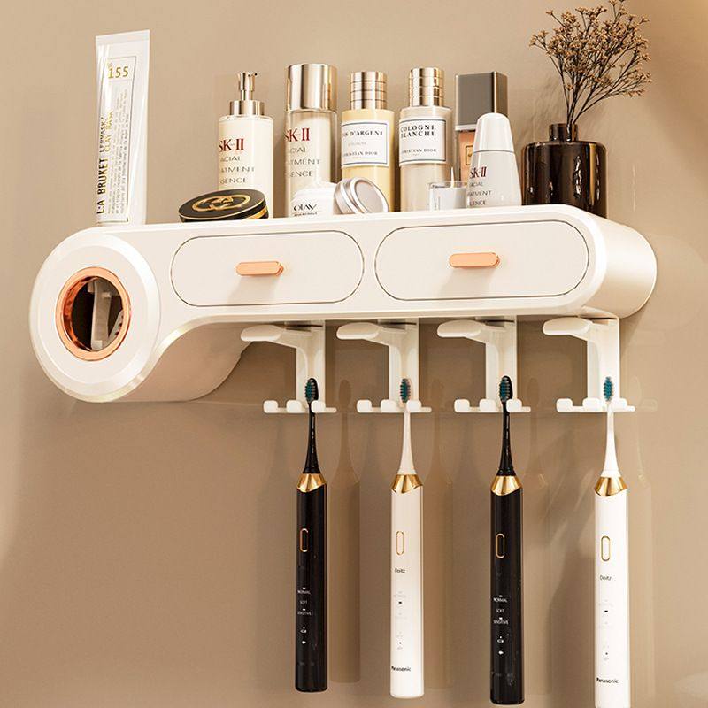 牙杯牙刷置物架免打孔洗漱壁挂式杯牙具漱口杯套装架牙缸架子家庭,家装主材,牙刷牙杯架/漱口杯,淘宝优惠券,粉丝福利购,淘宝优惠卷
