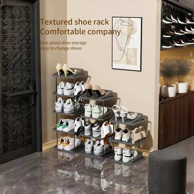 鞋架子家用简易门口多层小型出租屋鞋空间宿舍款室内收纳鞋柜窄省